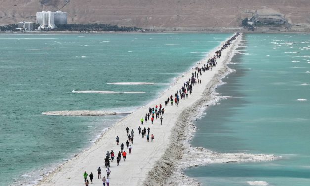 6,000 runners defy adversity in 5th Dead Sea Marathon