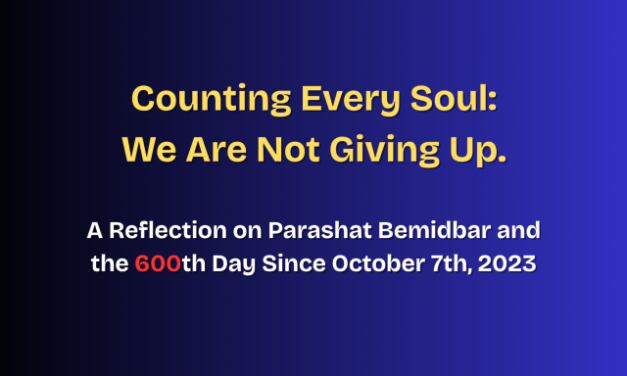 Menachem Creditor | Counting Every Soul: We Are Not Giving Up