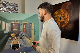 ‘I will be a former hostage forever’: Andrei Kozlov tells his story through paintings
