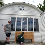 Big-hearted Westchester teen finishes veteran hall beautification project in time for Memorial Day — after freak accident