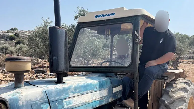 24 years later: Stolen tractor recovered in Qalqilya area