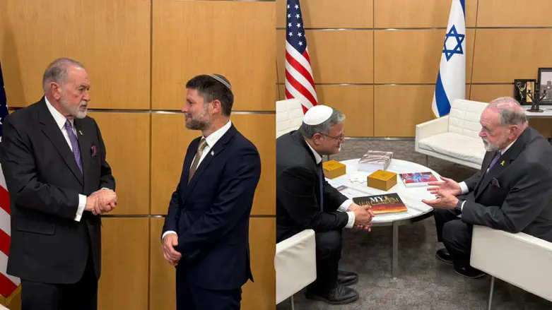 Amb. Huckabee meets sanctioned Israeli ministers, calls sanctions ‘outrageous hypocrisy’
