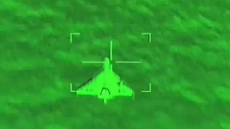 ‘It fell, exploded, target eliminated’ | Watch: IAF helicopter intercepts Iranian UAV