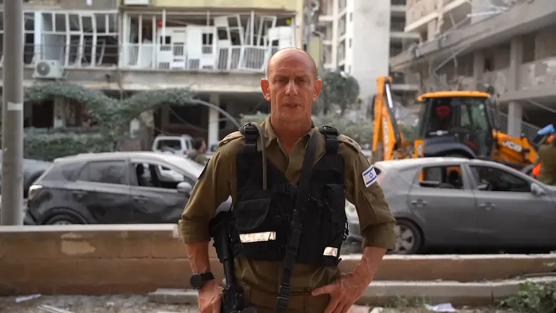 Survivor rescued from rubble in Rehovot, says Home Front Command Head