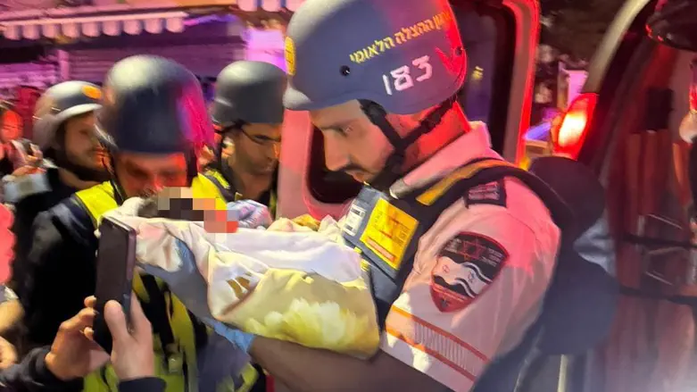 Four-day-old baby rescued after missile strike in Tel Aviv