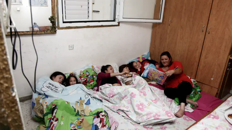 A wannabe Jew in a protected room in Jerusalem