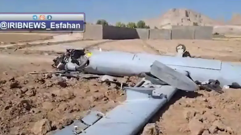 IDF confirms: Iran downed Israeli UAV over Isfahan