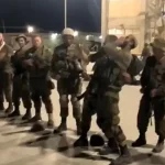 Tank soldiers complete their emotional ceremony with powerful prayer