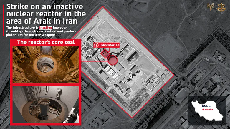 IAF strikes key Iranian nuclear reactor