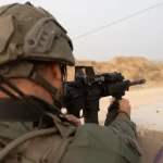Watch: Terrorist who attempted to fire mortar at soldiers in Gaza eliminated