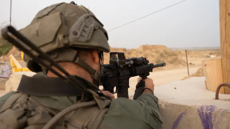 Watch: Terrorist who attempted to fire mortar at soldiers in Gaza eliminated