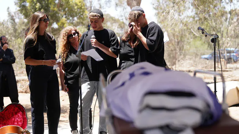 Watch: Rescued hostage Yair Yaakov is laid to rest in Nir Oz