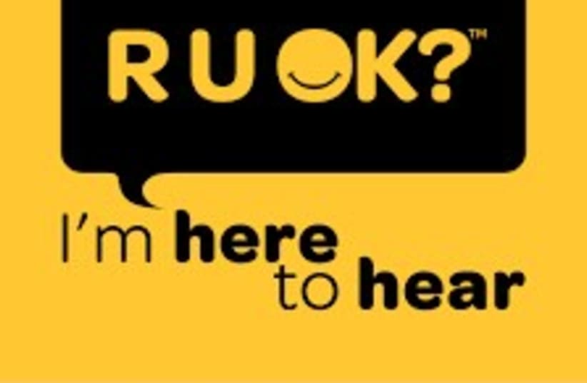 R U OK? A social initiative that could save lives during war