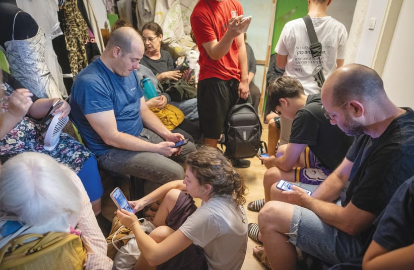 Scenes from the safe room: Five bomb shelter vignettes amid Iranian missile strikes