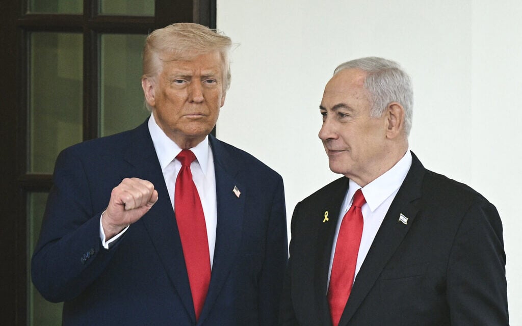 Trump speaks with Netanyahu and advisers as he weighs strike on Iran