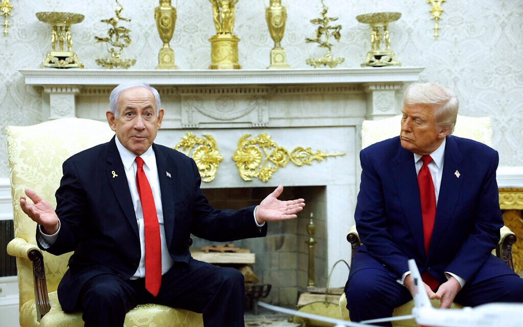 Trump said to have told Netanyahu to end Gaza war, attacking Iran off limits for now