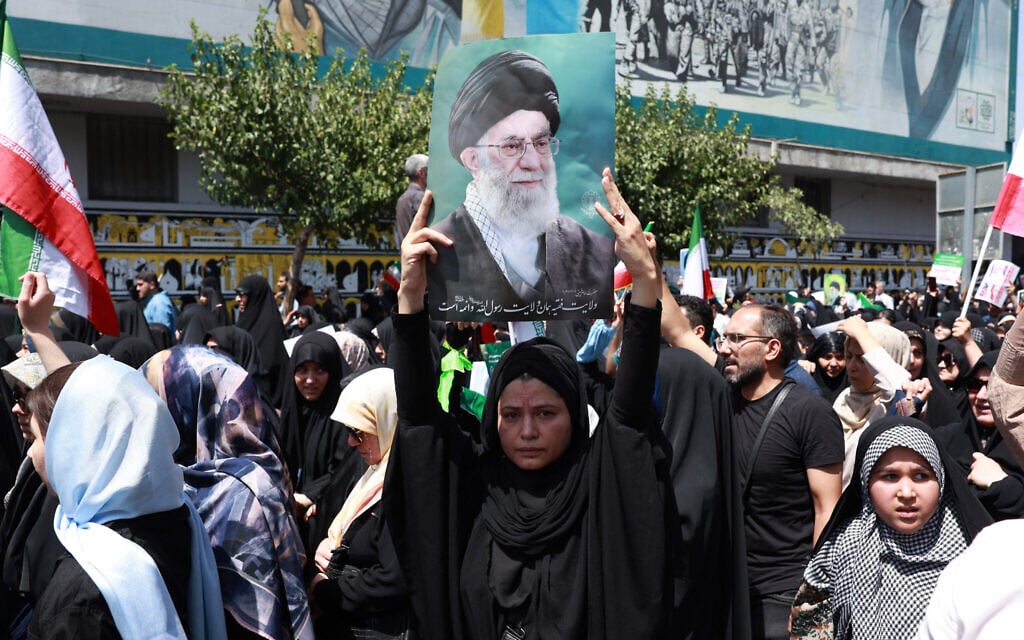 Thousands protest in Tehran and the region against Israel’s war on Iran