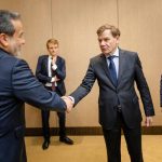 Top European diplomats meet Iranian FM, test waters for new nuclear deal