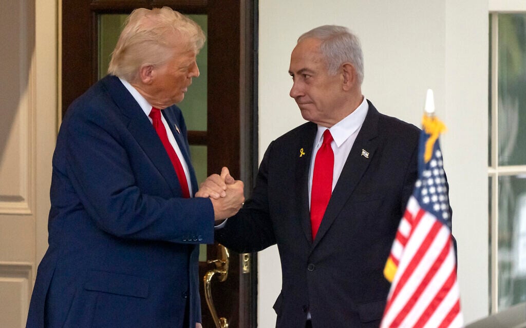 Netanyahu wishes Trump happy birthday, appreciates help ‘against criminal regime in Iran’