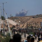 Gazans say 35 killed in Israeli strikes, including near aid site; 2 rockets launched at Israel