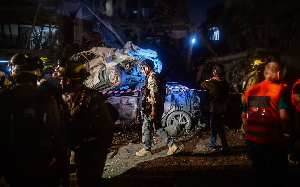 Woman critically hurt in Iranian missile attack dies from wounds