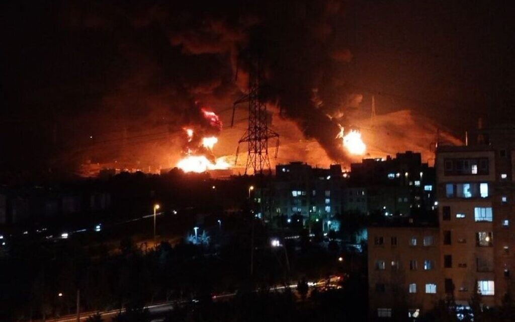 Israeli jets strike Tehran, oil fields as PM vows to ‘hit every target’ in Iran’s regime
