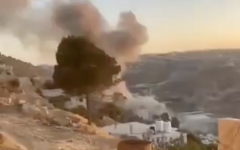 Five Palestinians wounded, including 3 children, after Houthi missile hits West Bank