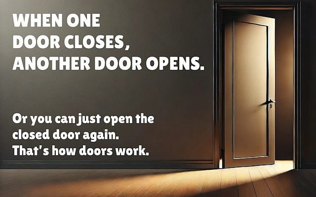 Jeremy M Staiman | When one door closes…