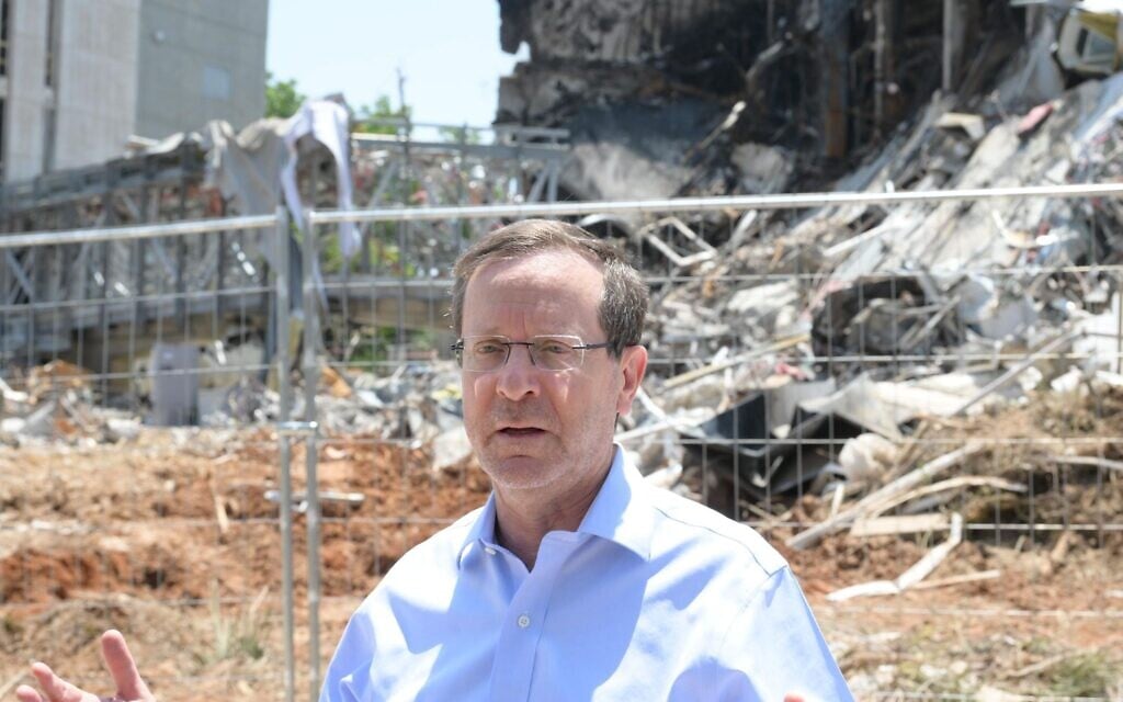 Herzog to ToI: Iran wages ‘war against the Jews,’ while Israel is ‘defending the West’