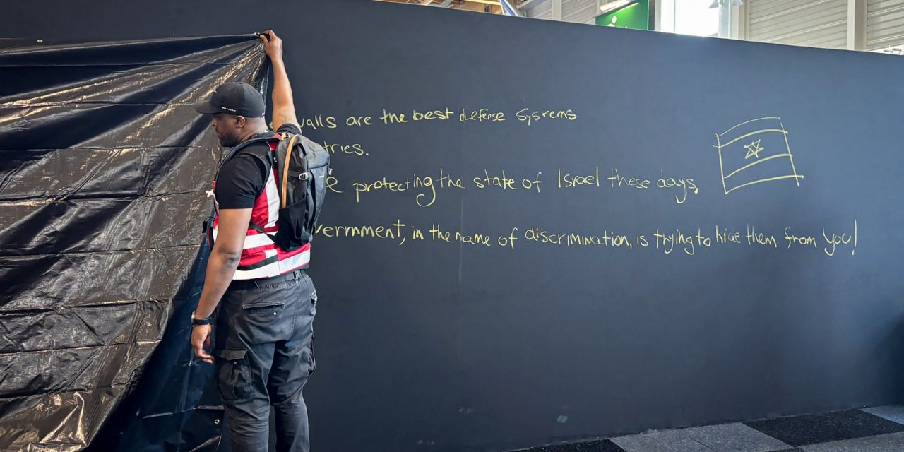 Israeli weapons display is walled off at Paris Air Show, in move Israelis decry