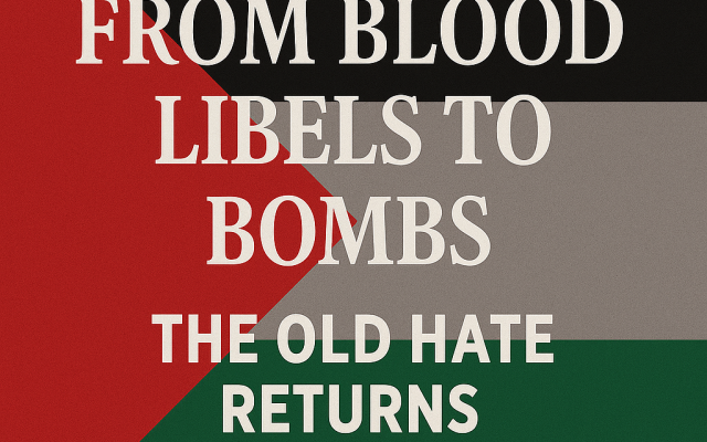 Sabine Sterk | From Blood Libels to Bombs: The Old Hate Returns