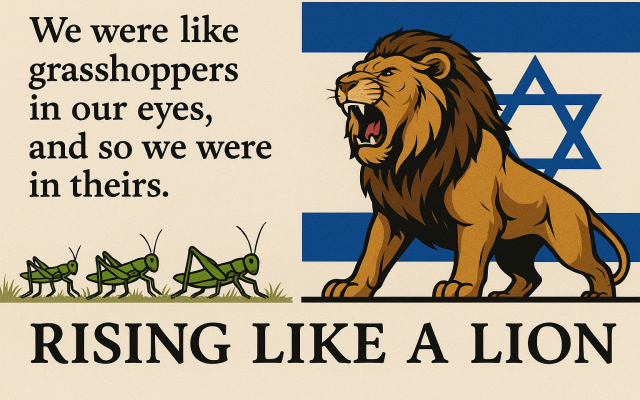 Jeffrey Levine | From Grasshoppers to Lions: Reclaiming Jewish Pride and Strength