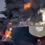 Greenpeace warns tanker crash in Strait of Hormuz may cause environmental disaster