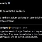 DHS debunks Dodgers’ claim that ICE attempted a raid at stadium on game day