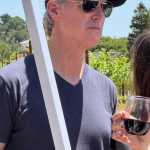 Gavin Newsom sipped wine at Napa fundraiser while anti-ICE protesters plunged L.A. into chaos