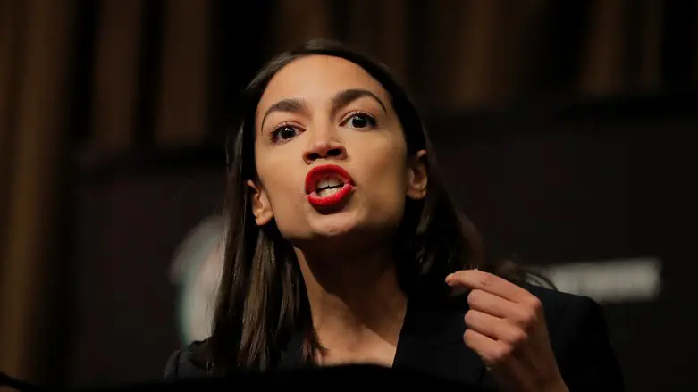 AOC’s headquarters vandalized with anti-Israel graffiti