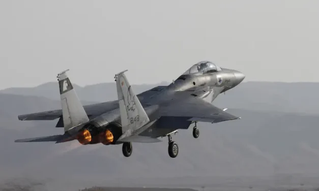 Fuel tank from a fighter jet found on Israeli beach