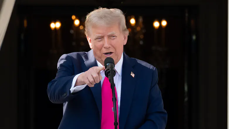 Trump: Humanitarian crisis will end when Hamas surrenders