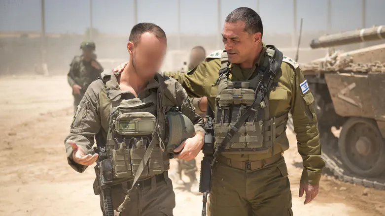 Chief of Staff Zamir visits Gaza, meets son among combat forces