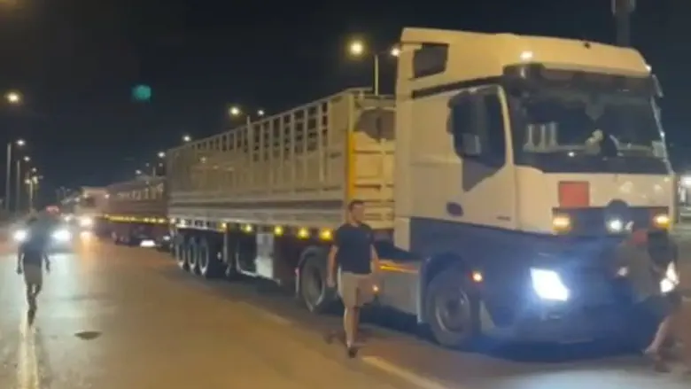 Watch: Driver of humanitarian aid truck drags teen over road