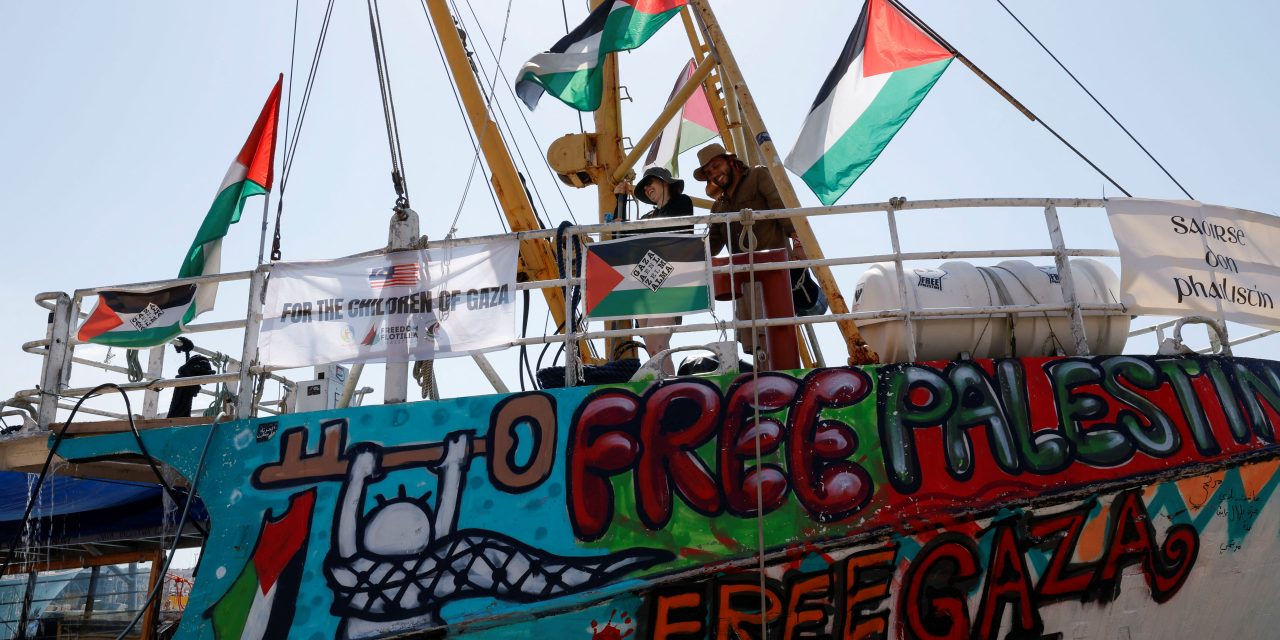WATCH: Israeli naval forces seize Gaza-bound aid flotilla Handala