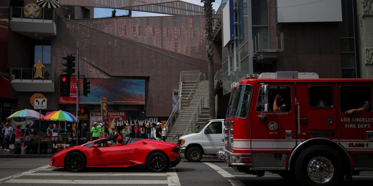 Car drives into crowd in Los Angeles, injuring over 28 people