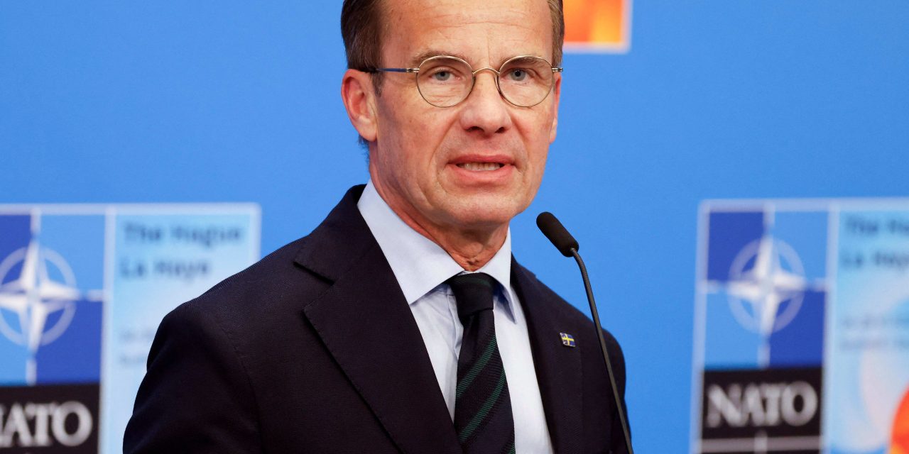 EU must freeze trade with Israel until more aid enters Gaza, Swedish PM demands