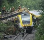 Three dead after sewage overflow causes German train to derail, say police