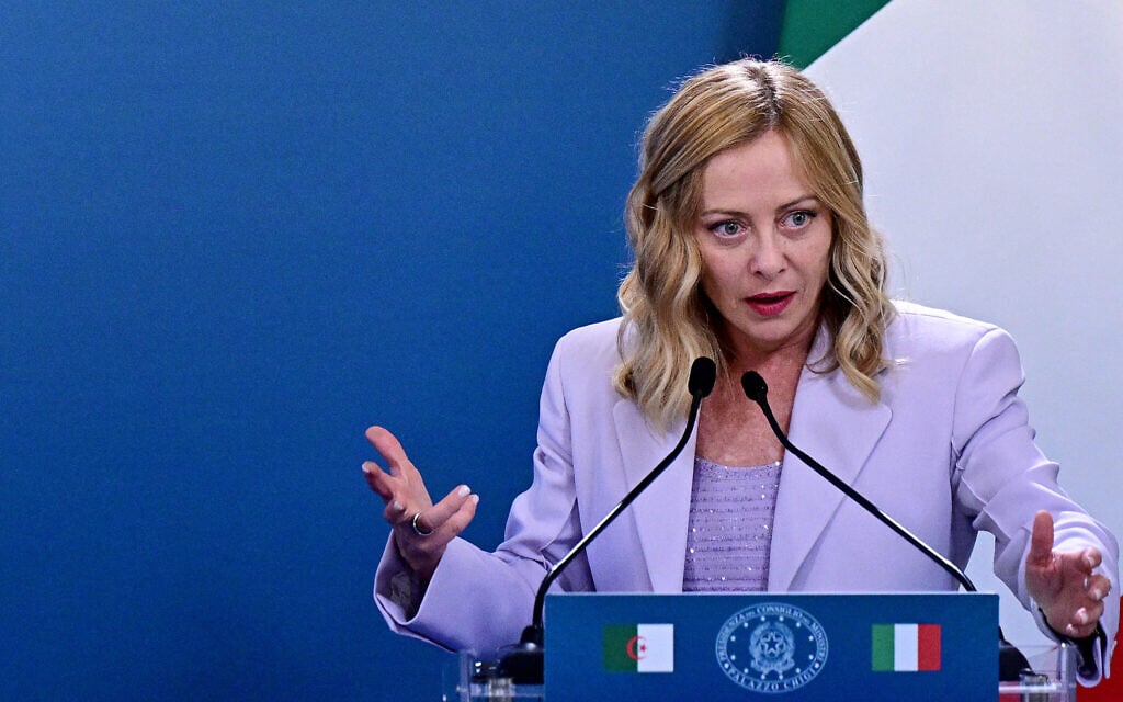 Meloni: Italy will not recognize Palestinian state, move could be counterproductive