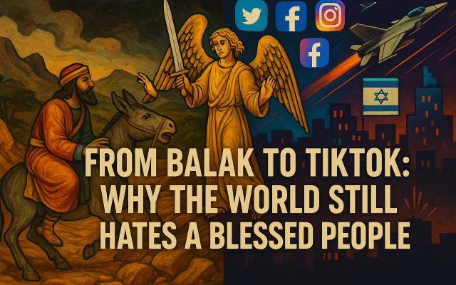 Jeffrey Levine | From Balak to TikTok: Why the World Still Hates a Blessed People