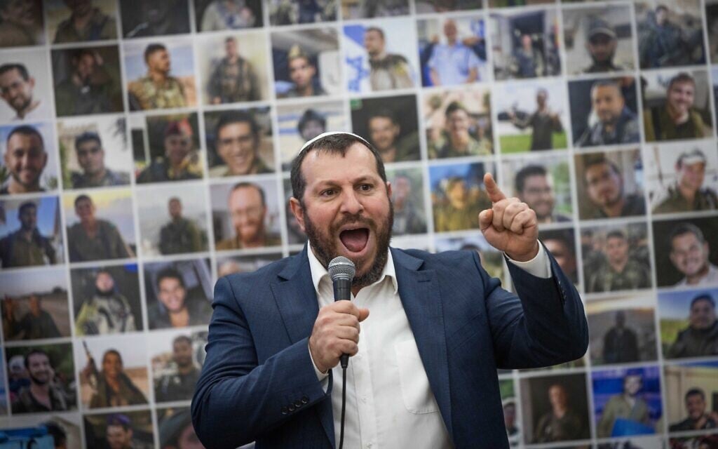 Amichay Eliyahu says hostages should be labeled ‘prisoners,’ their release pushed off