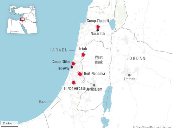 Report: Iran hit some Israeli military sites during war
