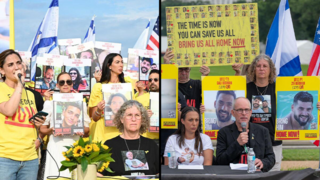 ‘Fighting endangers their lives’: Hostage families in Washington urge to close hostage deal