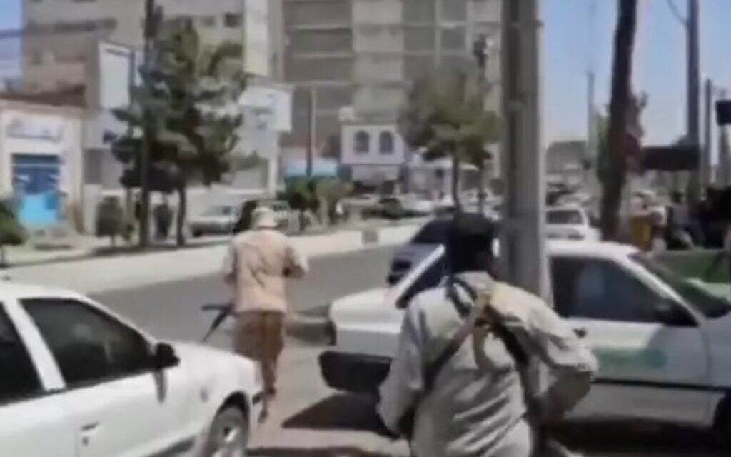 Five civilians, three gunmen killed in courthouse attack in southeast Iran
